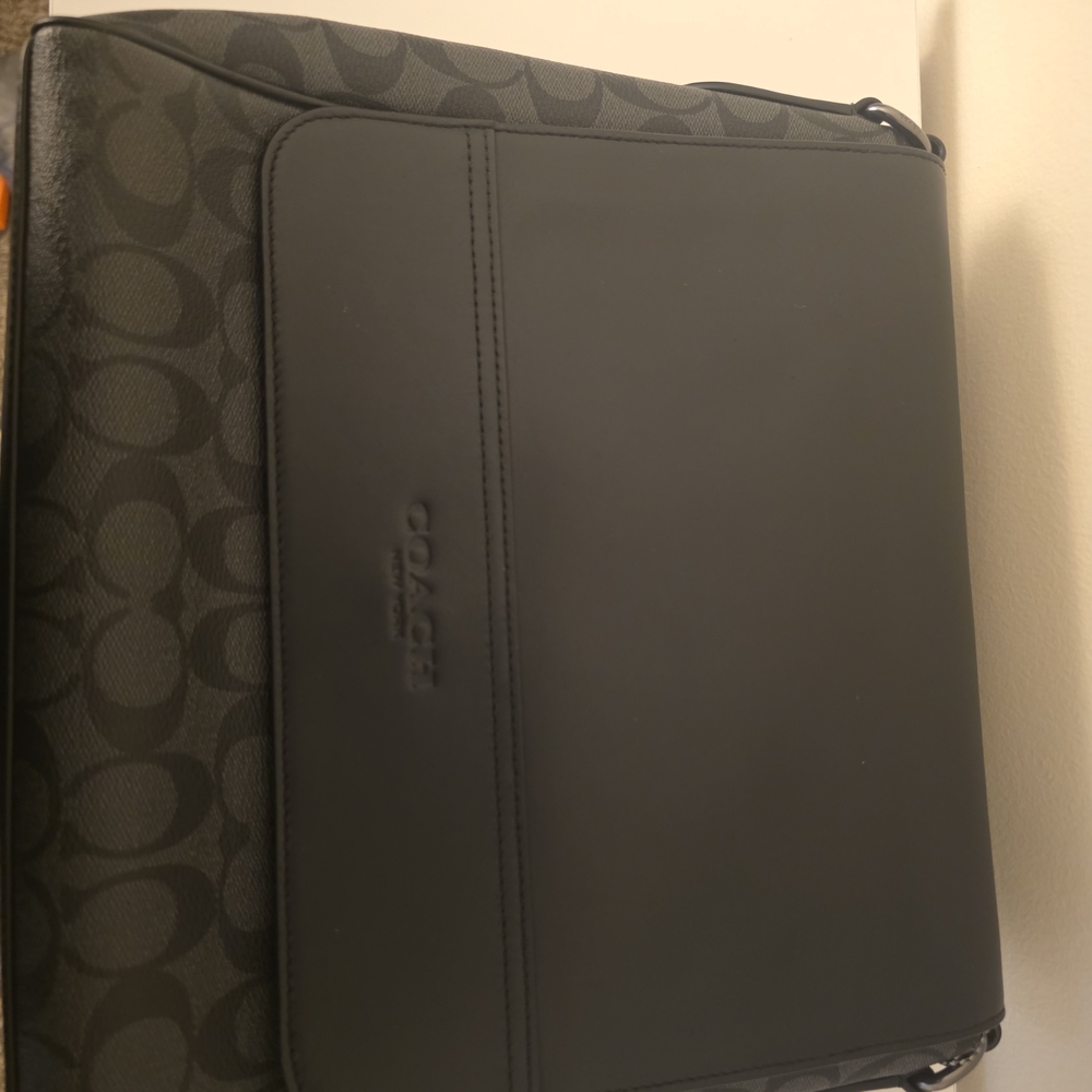 Coach Black Men's Messenger Bag
